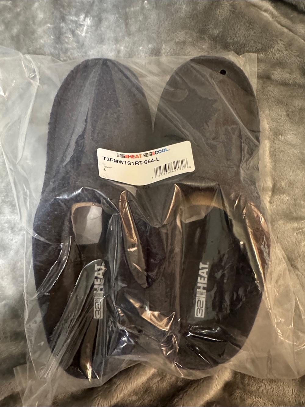 32 Degrees Navy Men’s Slip-On Slippers